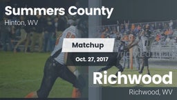 Matchup: Summers County vs. Richwood  2017