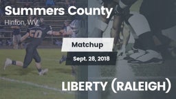 Matchup: Summers County vs. LIBERTY (RALEIGH) 2018