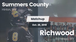 Matchup: Summers County vs. Richwood  2018