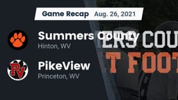 Recap: Summers County  vs. PikeView  2021