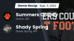 Recap: Summers County  vs. Shady Spring  2022