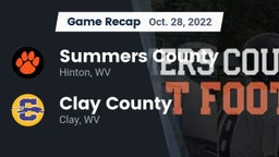 Recap: Summers County  vs. Clay County  2022