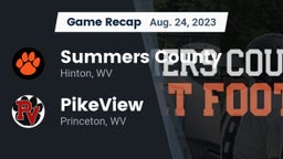 Recap: Summers County  vs. PikeView  2023