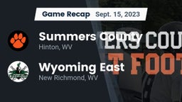 Recap: Summers County  vs. Wyoming East  2023