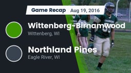 Recap: Wittenberg-Birnamwood  vs. Northland Pines  2016