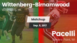 Matchup: Wittenberg-Birnamwoo vs. Pacelli  2017