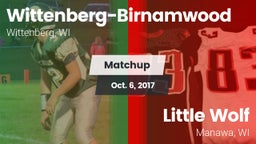 Matchup: Wittenberg-Birnamwoo vs. Little Wolf  2017