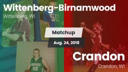 Matchup: Wittenberg-Birnamwoo vs. Crandon  2018