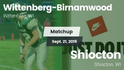 Matchup: Wittenberg-Birnamwoo vs. Shiocton  2018