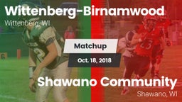 Matchup: Wittenberg-Birnamwoo vs. Shawano Community  2018