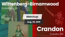 Matchup: Wittenberg-Birnamwoo vs. Crandon  2019