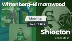 Matchup: Wittenberg-Birnamwoo vs. Shiocton  2019