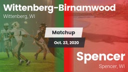 Matchup: Wittenberg-Birnamwoo vs. Spencer  2020