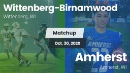 Matchup: Wittenberg-Birnamwoo vs. Amherst  2020