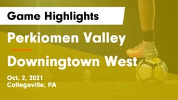 Perkiomen Valley  vs Downingtown West  Game Highlights - Oct. 2, 2021