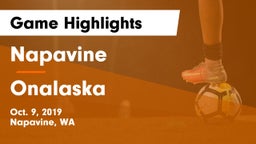 Napavine  vs Onalaska Game Highlights - Oct. 9, 2019