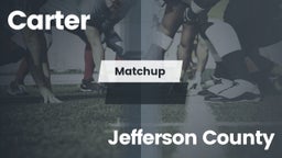 Matchup: Carter vs. Jefferson County  2016