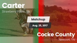 Matchup: Carter vs. Cocke County  2017