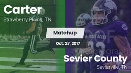 Matchup: Carter vs. Sevier County  2017