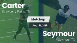 Matchup: Carter vs. Seymour  2018