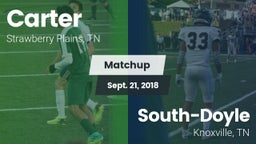 Matchup: Carter vs. South-Doyle  2018
