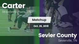 Matchup: Carter vs. Sevier County  2018