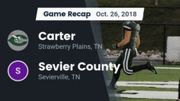Recap: Carter  vs. Sevier County  2018