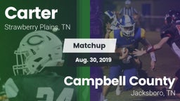 Matchup: Carter vs. Campbell County  2019