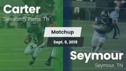 Matchup: Carter vs. Seymour  2019