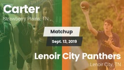 Matchup: Carter vs. Lenoir City Panthers 2019