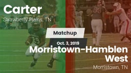 Matchup: Carter vs. Morristown-Hamblen West  2019