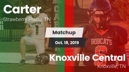 Matchup: Carter vs. Knoxville Central  2019