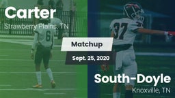 Matchup: Carter vs. South-Doyle  2020