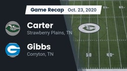 Recap: Carter  vs. Gibbs  2020