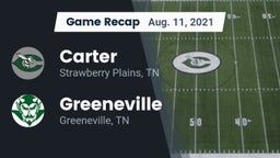 Recap: Carter  vs. Greeneville  2021