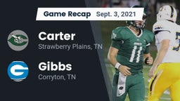 Recap: Carter  vs. Gibbs  2021