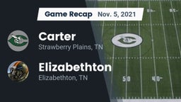 Recap: Carter  vs. Elizabethton  2021
