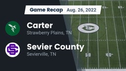 Recap: Carter  vs. Sevier County  2022