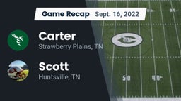 Recap: Carter  vs. Scott  2022