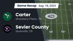 Recap: Carter  vs. Sevier County  2023