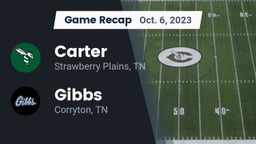 Recap: Carter  vs. Gibbs  2023
