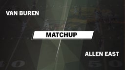 Matchup: Van Buren vs. Allen East 2016