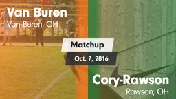 Matchup: Van Buren vs. Cory-Rawson  2016