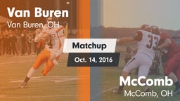 Matchup: Van Buren vs. McComb  2016