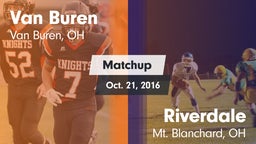 Matchup: Van Buren vs. Riverdale  2016