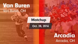 Matchup: Van Buren vs. Arcadia  2016