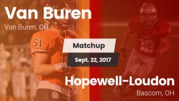 Matchup: Van Buren vs. Hopewell-Loudon  2017