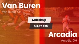 Matchup: Van Buren vs. Arcadia  2017