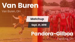 Matchup: Van Buren vs. Pandora-Gilboa  2018