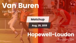 Matchup: Van Buren vs. Hopewell-Loudon  2019